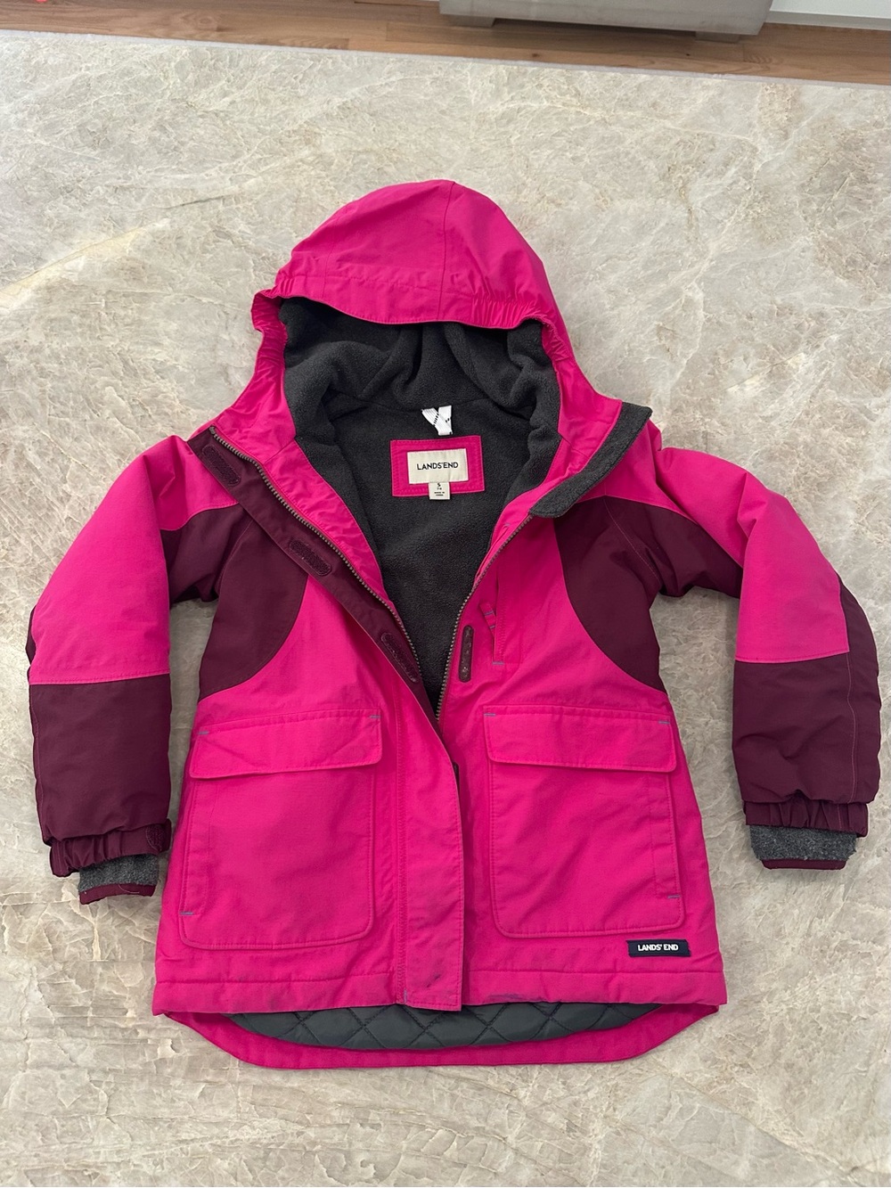 Lands' End Kids Snow Waterproof Jacket